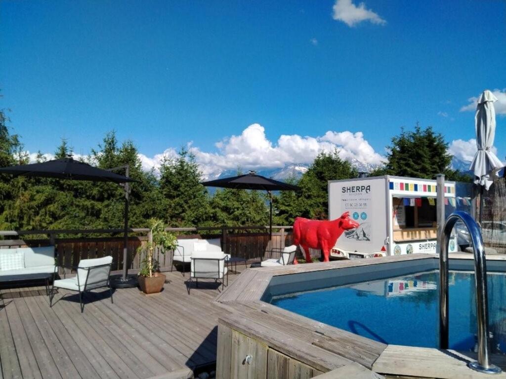 קורדון Chalet Les Rhodos מראה חיצוני תמונה